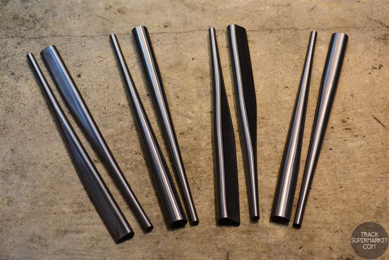 From Left: Evo / Oval / Evo II / Aero